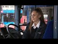 hannah samways the poole teenager who is one of the youngest bus drivers in the country age 19