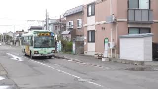 青森市営バス　青森駅行き　2023.04.19　Aomori City Bus