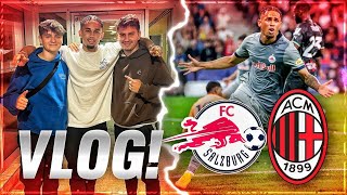 RB SALZBURG vs AC MILAN STADION-VLOG ⚽️ NOAH OKAFOR RASIERT! 💎