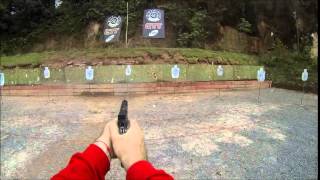 Instrutores CTT - Disparos em alvos múltiplos com Pistola (GoPro)