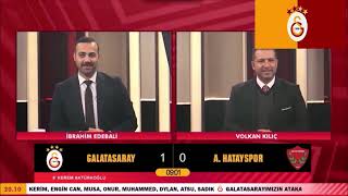 GS TV Spikerleri Hatay Spor  Tepkileri #galatasaray 4 #hatayspor 0