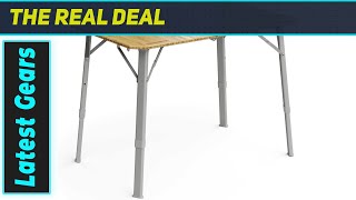 Dometic GO Compact Camp Table: BEST Portable Bamboo Table?