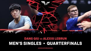 Dang Qiu vs Alexis Lebrun | MS QF | Singapore Smash 2025