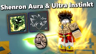 Shenron Aura \u0026 Ultra Instinkt! (Sky Eggs Locations) | Dragon Soul