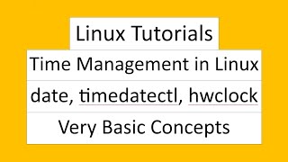 Time Management in Linux | date,timedatectl,hwclock command |Linux Tutorials | Parsutech 🔥🔥🔥🔥🔥🔥