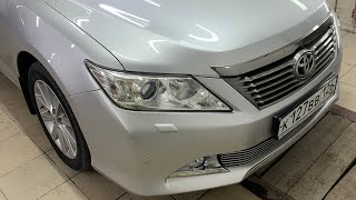 Toyota Camry 50 кузов | Установка bi-led модулей.