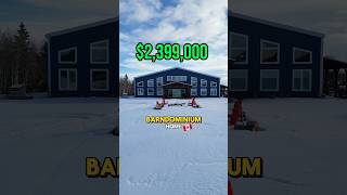 $2,399,000 Barndominium Style Alberta Home! 🏠🇨🇦