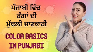 ਪੰਜਾਬੀ ਵਿੱਚ ਰੰਗਾਂ ਦੀ ਮੁੱਢਲੀ ਜਾਣਕਾਰੀ I Basics of colors in punjabi @mastarniji ​