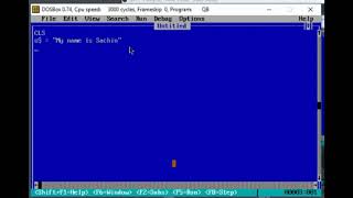 Left function in Qbasic