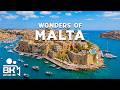 Wonders of Malta - The Most Amazing Places in Malta - Travel Video 4K