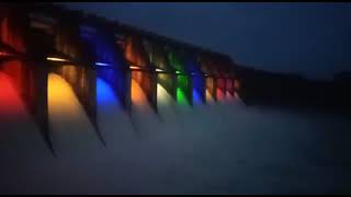 Night view of Simbora Dam #morshi