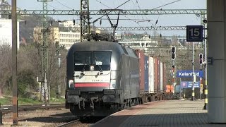 [MÁV] Электровоз ES 64 U2 069 на ст. Келенфёлд / [MÁV] ES 64 U2 069 passing Kelenföld station