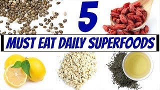 5 Must Eat Superfoods Daily to Stay Fit | Joanna Soh