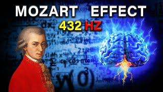 Mozart  Effect in 432HZ: Classical Music for Brain Development \u0026Relax the Heart