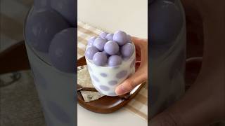 Delicious Taro “Boba” Jelly Recipe #bubbletea