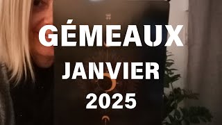 GÉMEAUX JANVIER 2025 / MOIS IMPACTANT ⚡️🌞 / GUIDANCE INTUITIVE GÉNÉRALE