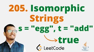 205. Isomorphic Strings || Java || Leetcode || Hindi