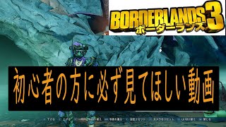 ボーダーランズ３『初心者の方には一番知っておいてほしい事』 boerderlands3