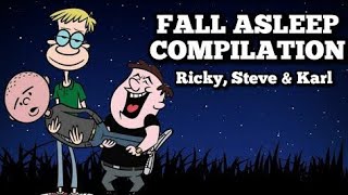 Fall asleep - Karl Pilkington, Ricky Gervais & Stephen Merchant Compilation