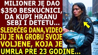 BOGATAŠ JE DAO $350 PROSJAKINJI I SLEDEĆEG DANA VIDEO JU JE NA GROBU NJEGOVE ŽENE KOJA JE UMRLA PRE