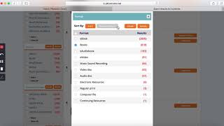 Catalog Reference Video: How to Filter Your Searches