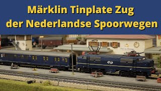 Märklin Tinplate Personenzug der Nederlandse Spoorwegen (NS)