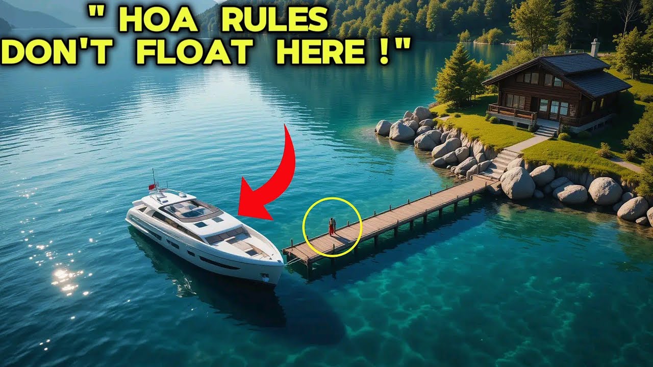 Hoa Demanded I Move My Boat Didn Tknow I Hold The Title To The Whole