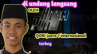 Alhamdulillah berkat kenikmatan yang Allah berikan sampai saat ini!!??di undang oleh HITAM PUTIH