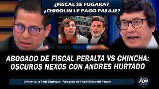 ABOGADO DE FISCAL PERALTA VS JAIME CHINCHA: EMPIEZA A CAER MAS IMPLICADOS DE CASO ANDRES HURTADO