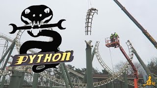 Sloop van de Python 12-01-2018 @Efteling