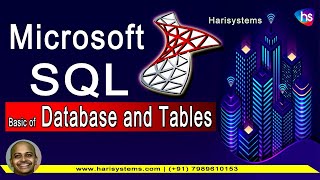 Basic of Microsoft SQL Server Database and Tables | Sekharmetla | Harisystems