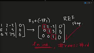 Section 1.7: Linear Independence / Dependence