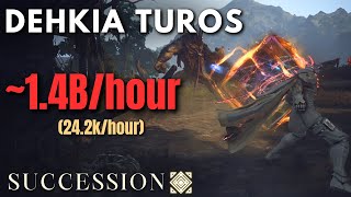 BDO Dehkia Turos -  310 AP Succession Sage PvE | 24k+/hr Lv2