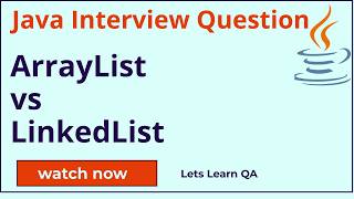 Java Collection Interview Quesion - ArrayList Vs LinkedList