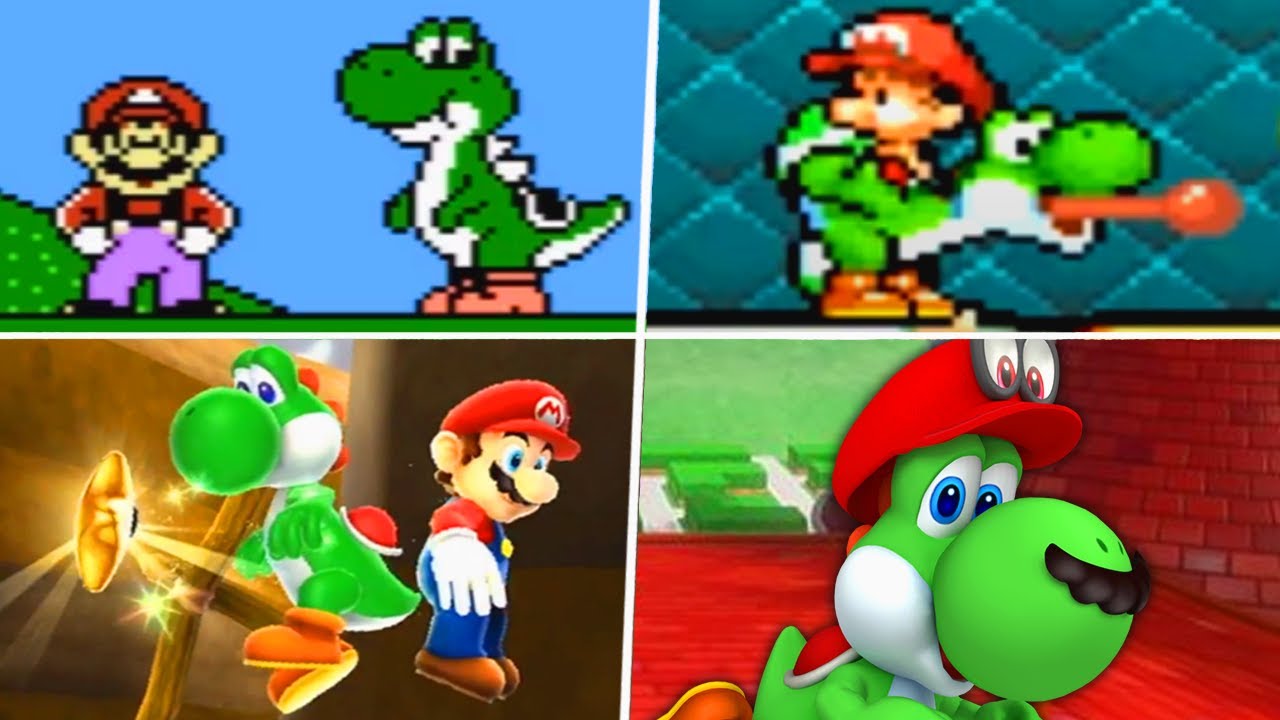 Evolution Of Yoshi At Declan Bundey Blog