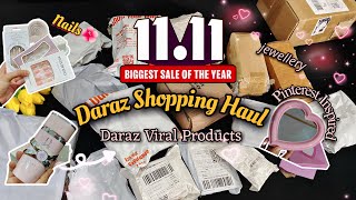 Daraz Shopping Haul - Biggest Sale Of The Year - 11.11 Daraz Sale