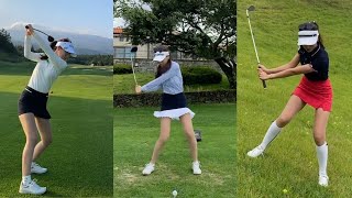 KLPGA angels golf swing. 12 Seo Soo Yeon Pro.