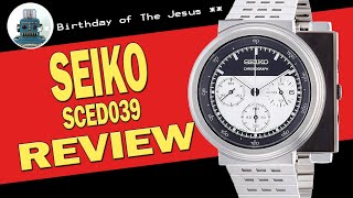 Seiko SCED039 Giugiaro Design Chronograph FULL REVIEW