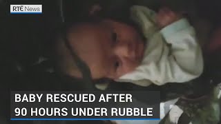 Newborn baby among those saved days after earthquake