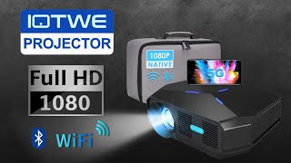 IOTWE A4300 Native 1080p Bluetooth Wi Fi Projector Review