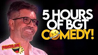 5 Hours Of HILARIOUS BGT Comedy! With Simon Cowell!