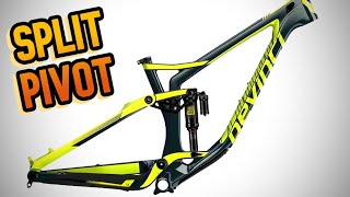 Sistema de Suspensión de Mountain Bike - SPLIT PIVOT