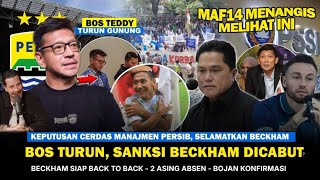 🔴BOS TEDY TURUN, SANKSI BECKHAM DICABUT ⁉️Keputusan Cerdas Manajemen, T.Haye Kaget • Klok Tertawa 🔥