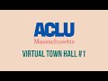 Virtual Town Hall #1: Civil Rights, Civil Liberties, and COVID-19