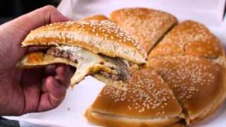 New commercial for Burger King's pizza burger