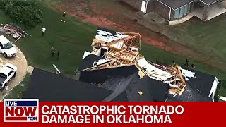 Deadly tornado tears across Oklahoma, 2 killed; including infant | LiveNOW from FOX
