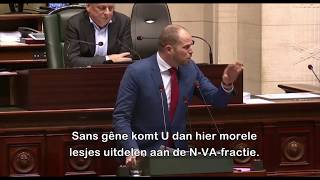 Kamerlid Theo Francken legt de Waalse hypocrisie bloot