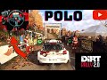 Volkswagen Polo gt - Dirt Rally 2.0 | Logitech g29 gameplay | Indian rally driver.