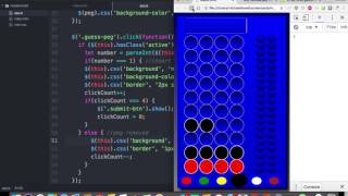 jQuery JavaScript Project based Tutorial - Mastermind Game part 6