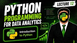 Lecture 12 : Python 1: Introduction to Python.